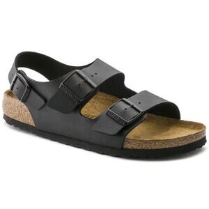 Birkenstock Milano Birko-Flor Black NWT Size 39 (8/8.5) Narrow